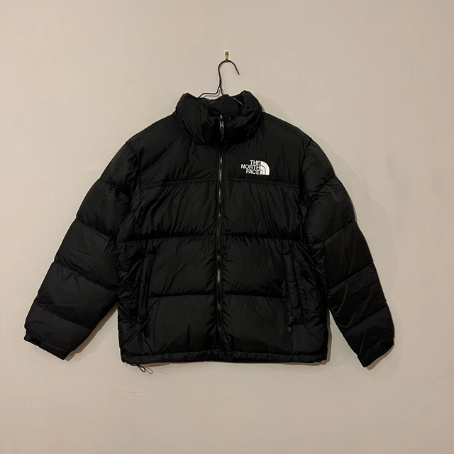 Cappotto The North Face nero 700 Nuptse tampone taglia L