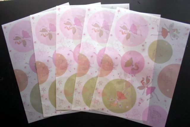 10 Sheets A4 Christina Re Transparent Paper FAIRYTALE ~ Cards/Invitations