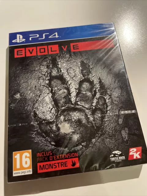 NEUF NEW evolve + extension monstre playstation 4 PS4 PS5