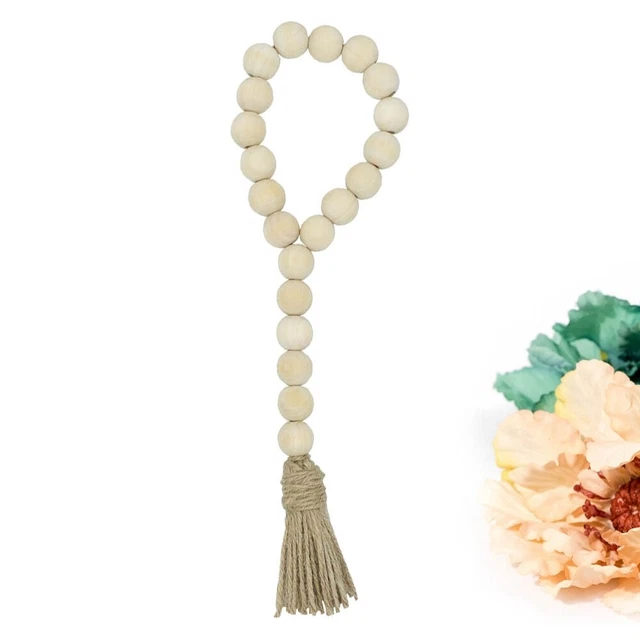 Perles Rustiques De Ferme Chapelet Frange Perlée Décoration D'intérieur