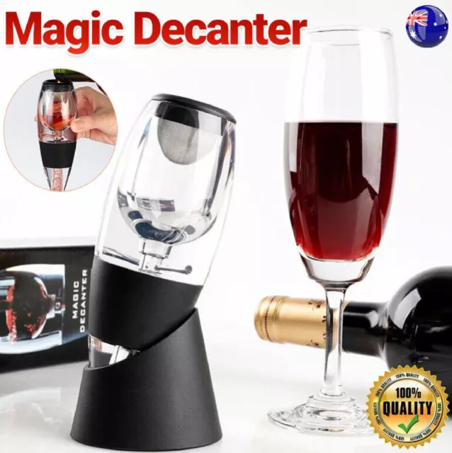 Magic Decanter Essential RED Wine Decanter Wine Aerator Pourer Sediment Filter