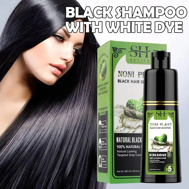 Haarfärbeshampoo Dunkelbraun – Sofortige Grauhaarabdeckung, 500 Ml Für Männer & Frauen
