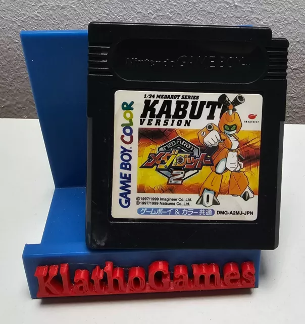 Medarot 2 Kabuto Version Nintendo Gameboy Color JAP Spiel  X318