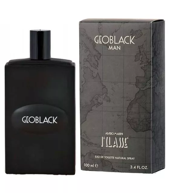 alviero martini 1^ classe geoblack man profumo edt 100 ml spray