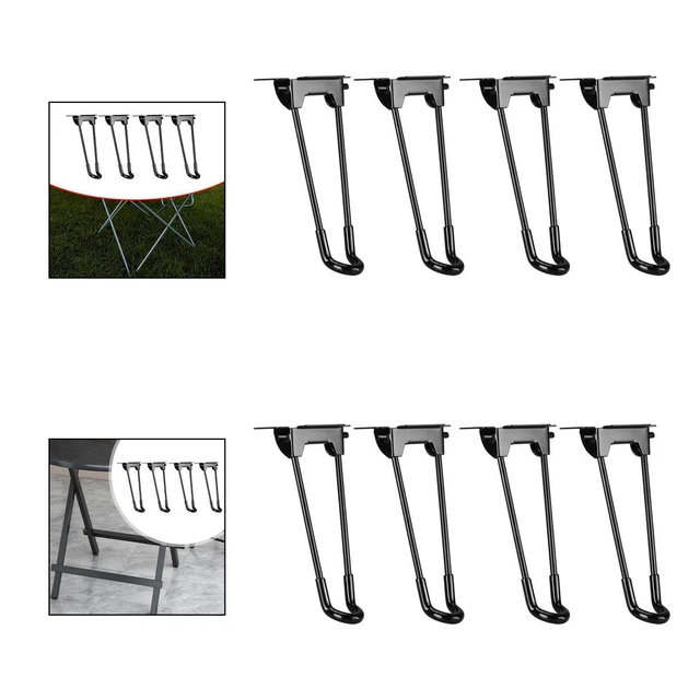 Lot De 2 Pieds Pliants - Chevalet De Scie Robustes - Capacité 440 Lbs - Neuf