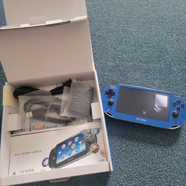 PS Vita Sapphire Blue PCH 1000 ZA04 Wi-Fi Model Console - Foto 9