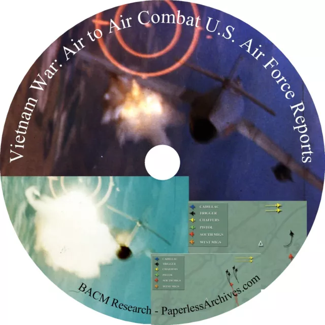 VIETNAM WAR AIRTOAIR Combat U.S. Air Force Reports 12.95 PicClick