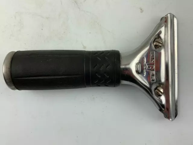 Unger Pro Stainless Steel Squeegee Handle - Fast Lock with Rubber Grip - PR000