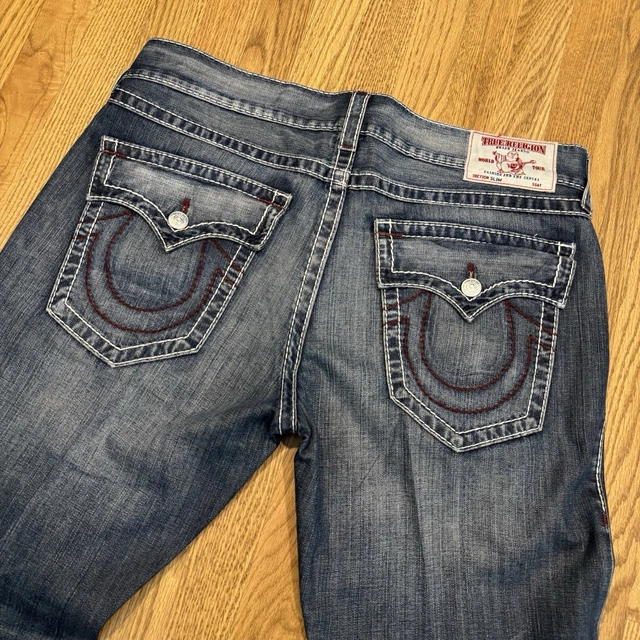 io着用　usa製true religion denim 28×33 brown True Religion Brown Jeans for Men for sale | eBay