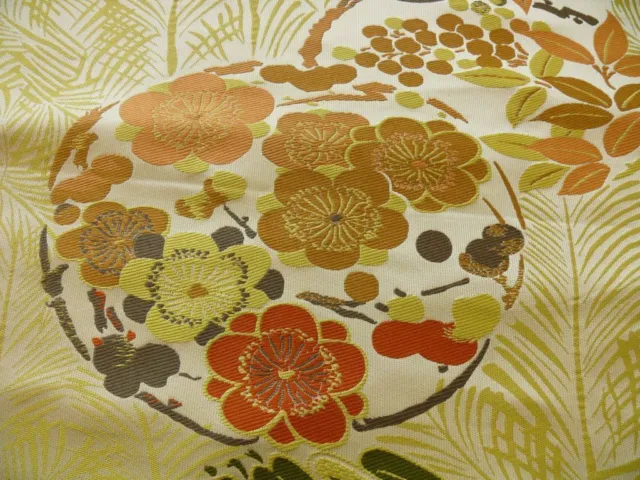 1.5Y Kravet Coutour Imperial Kimono Silk Lampas Golden  Msrp$270/Y (1197C)