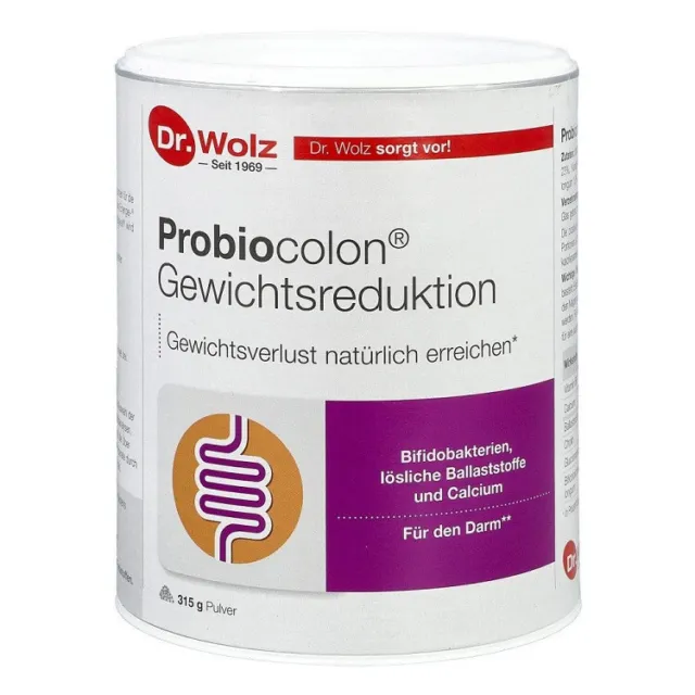 Probiocolon® 315g Pulver mit Inulin B6 Gewichtsreduktion- MHD 10/24 Dr. Wolz