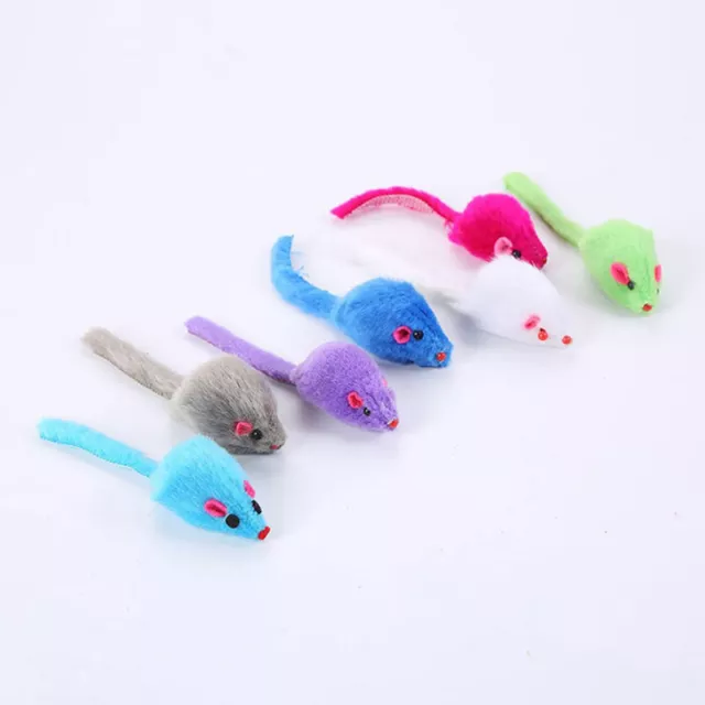 False Mouse Pet Cat Toys Funny Playing Toys For Cats with Colorful Feather Gifts