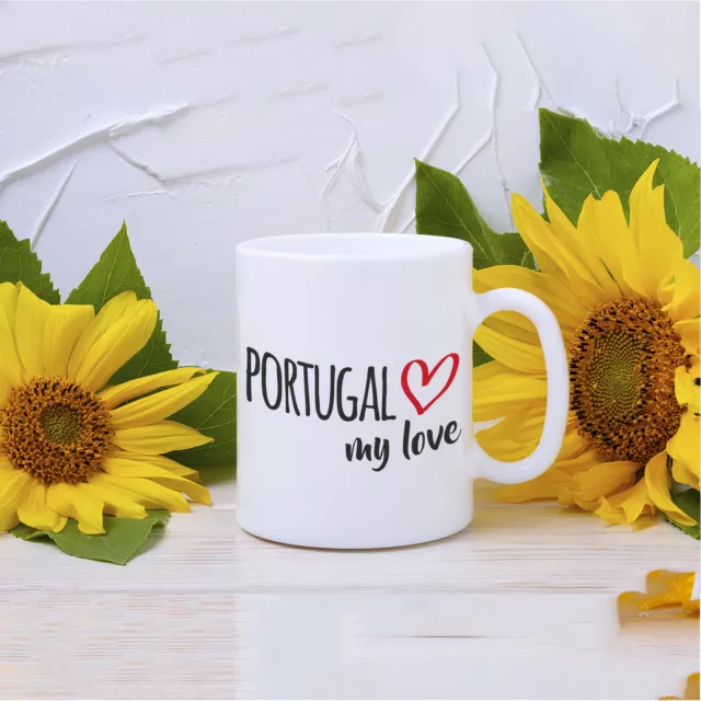 Portugal my love Geschenk Idee Kaffeetasse Becher Lisbon Souvenir Weihnachtsgesc 3