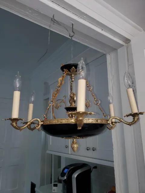 Antique French Empire Style Chandelier