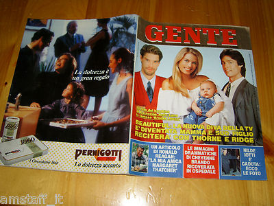 16| MAGAZINE TV ANNO I N.39 1990 CLAYTON NORCROSS BEAUTIFUL FANTOZZI 