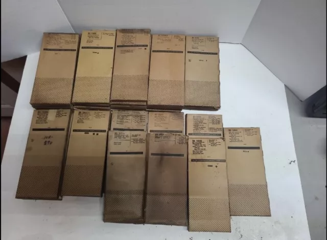 34 NOS FEL-PRO REAR MAIN BEARING GASKET SETS FORD Chevy BUICK Dodge OLDS LOT