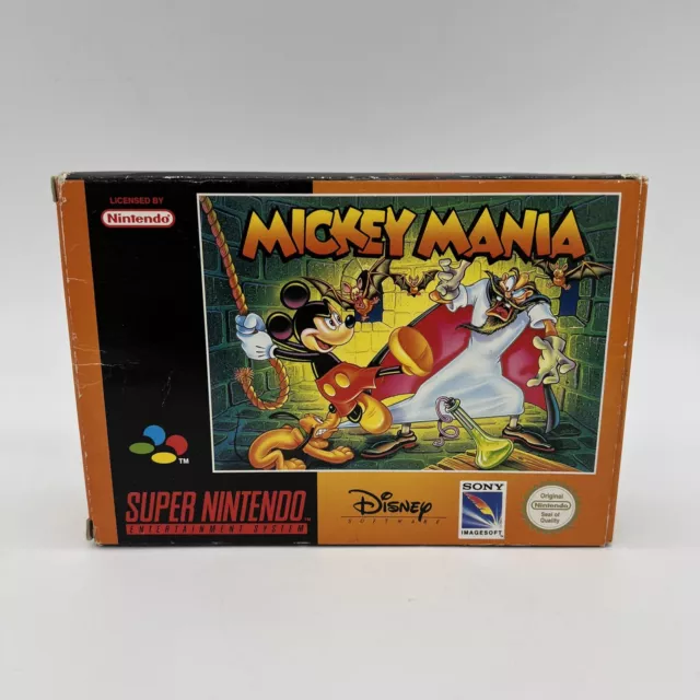 super nintendo - MICKEY MANIA - eur - disney