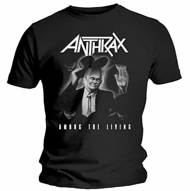 Anthrax Among The Living T-Shirt OFFICIAL