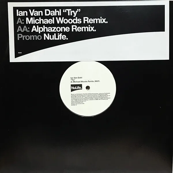 Ian Van Dahl - Try (12", Promo)