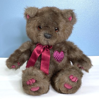 teddy bear maroon