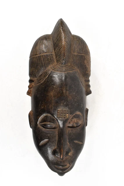 Baule Portrait Mask Kpan Mblo Ivory Coast