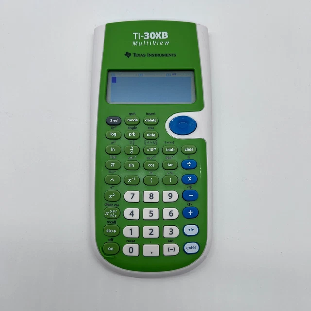 TEXAS INSTRUMENTS TI30XB MultiView Scientific Calculator Tested & Working 16.99 PicClick AU