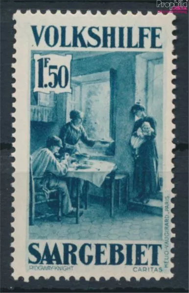 Briefmarken Saarland 1931 Mi 154 postfrisch Kunst (10221367