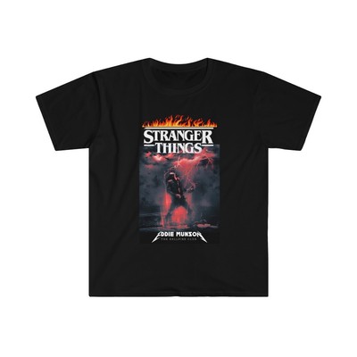 EDDIE MUNSON T- Shirt, Stranger things tee, Hell fire club, Metallica Eddie $30.00 - PicClick
