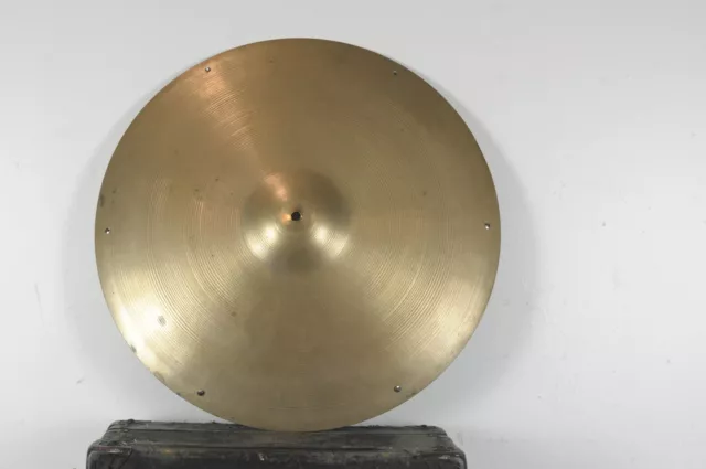 1970s Zildjian A 22" Sizzle Ride Cymbal 2433g