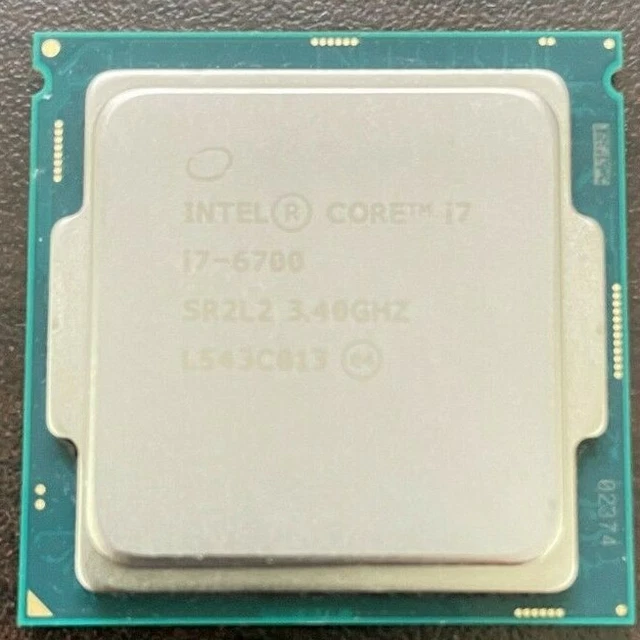 INTEL CORE I7-6700 3.4 GHz Quad-Core (BX80662I76700) Processor CPU $91. ...