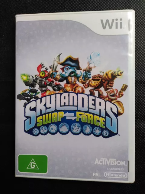 SKYLANDERS SWAP FORCE Nintendo Wii Bundle - Portal & 4 Figures- FAST UK POST!