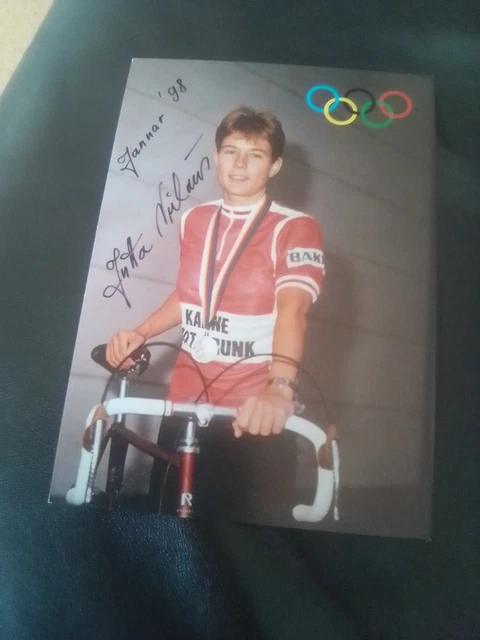 Carte Autographiée Hennes Junkermann – Originale, Cyclisme, Top état !