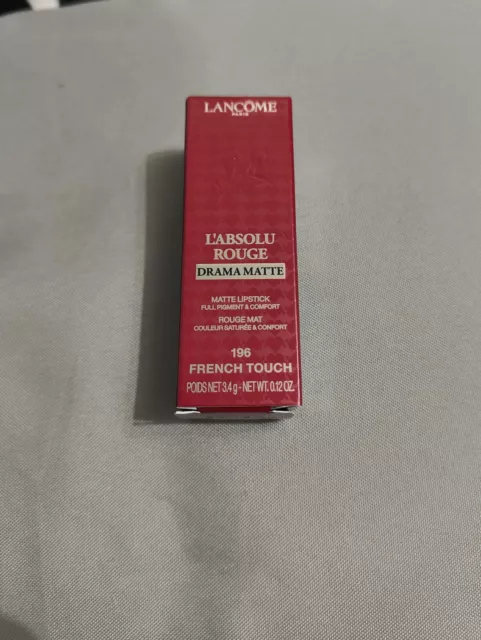 Lancome Labsolution Rouge Drama matter Lippenstift 3,4 g - 196 French Touch - NEU 2