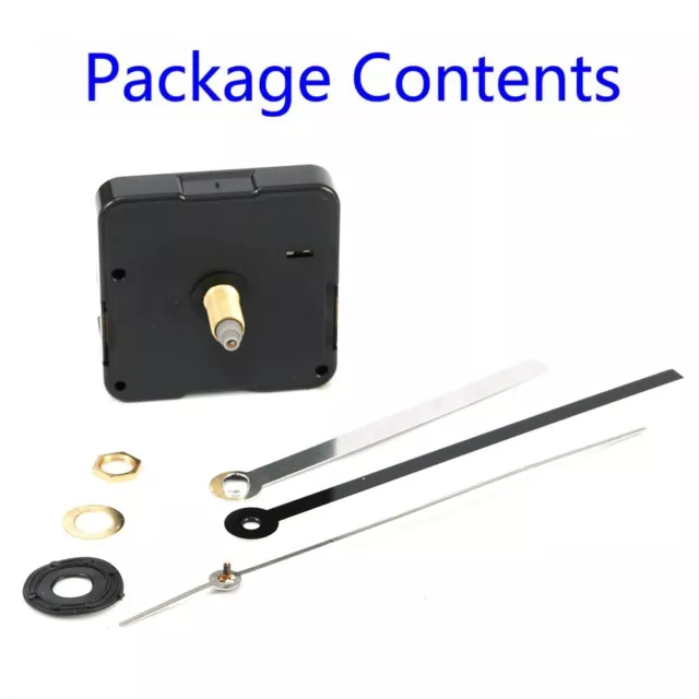 DIY Large Silent Quartz Wall Clock-Movement Parts Hands Mechanism Repair Tools
