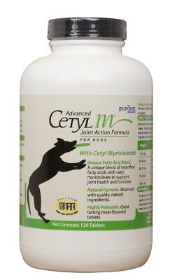 Advanced Cetyl M Tablets Joint Action Formula for Dogs (120 count)