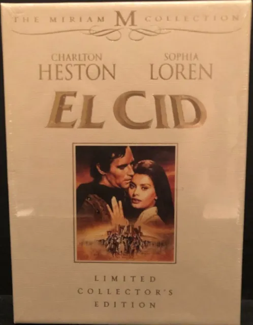 EL CID DVD Box Set Limited Collector's Edition Charlton Heston Sophia Loren NEW
