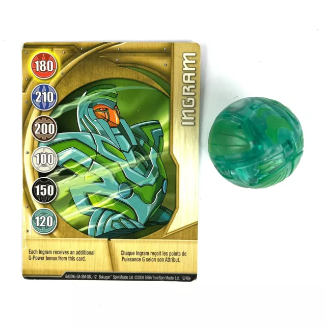 Bakugan Battle Brawlers Summon Wave Ability Card 40/48 BA172 NM Near Mint  Holo