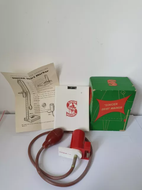 Marcador de falda de cantante de colección 1959 instrucciones costura coleccionistas tiza en cámara