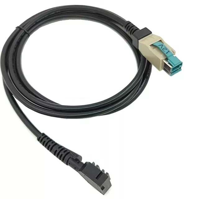 Reliable 2m/6.5ft Scanner Cable for Verifone VX820 Enhances Signal Transmission