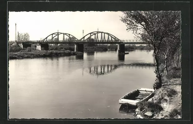 CPA Bruere, le Pont sur le Cher