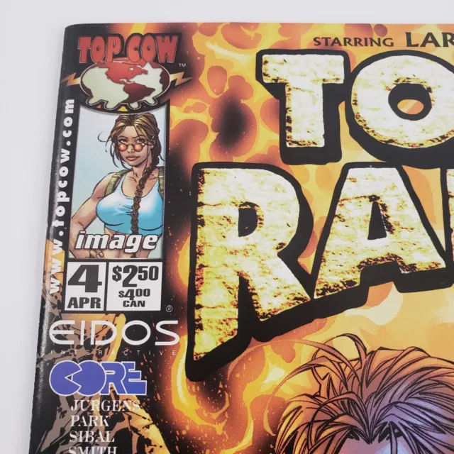 Tomb Raider: The Series Vol.1 Issue 4 April 2000 [VF/ NM] Top Cow 2