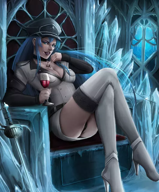 Akame ga Kill! Esdeath 1/6 Scale Statue Limited Edition ~ Animetal