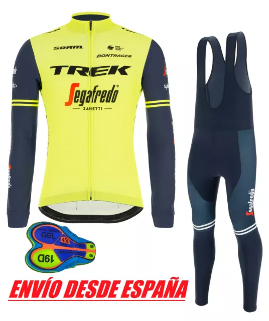 FDJ TOUR FRANCIA 2023 Equipacion De Invierno Termica Culotte Y Maillot Tienda Ciclismo