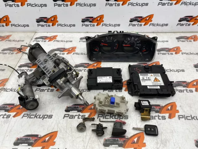 2011 NISSAN NAVARA D40 EURO 3 YD25DDTi 174bph ECU, BCM & Set Serrature 2010-2015