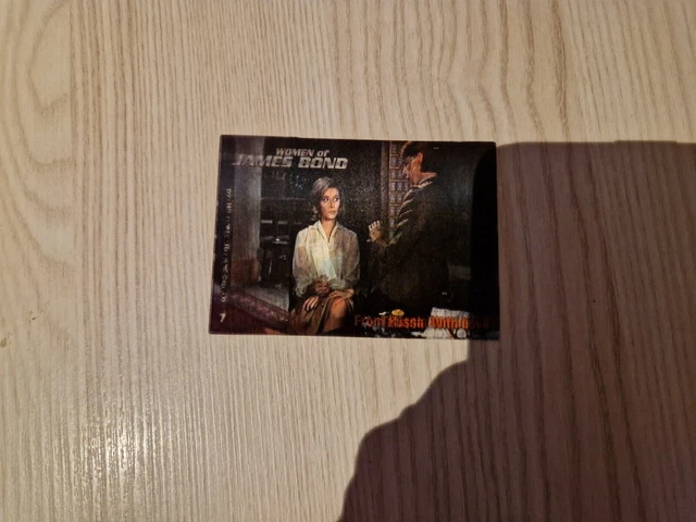 extrêmement rare carte holographique JAMES BOND 007