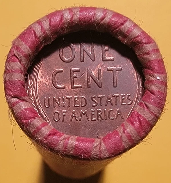 ONE Roll of Wheat Leaf Pennys (Lot of 50 Coins)       1909-1958
