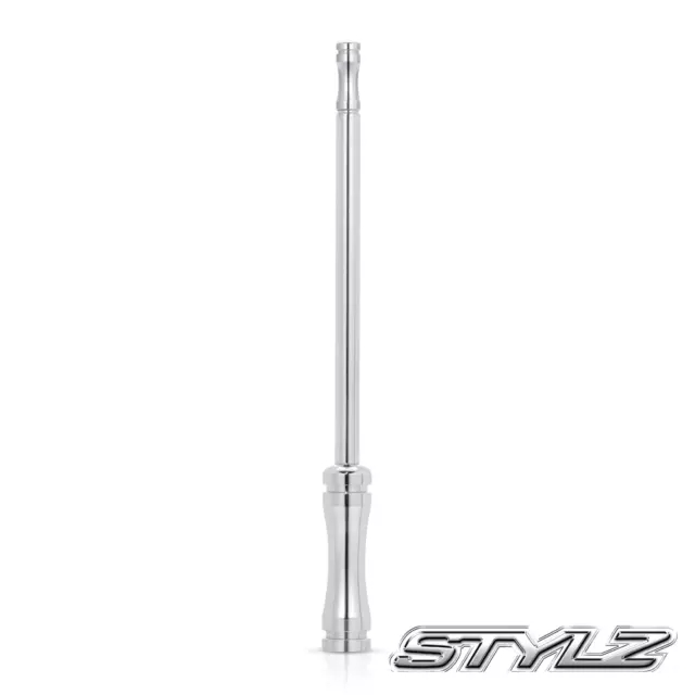 STYLZ 12" Chrome Billet Antenna - Fits 2000-2018 Ford Focus SUV 2