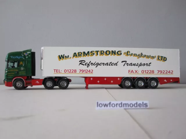 Tekno no.80 Wm.Armstrong Scania 144L with reefer trailer 1.50 scale (used) 2