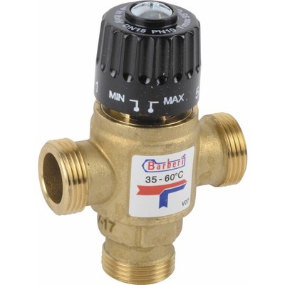 DIFF Mitigeur thermostatique chrome MMM3/4 CALEFFI 