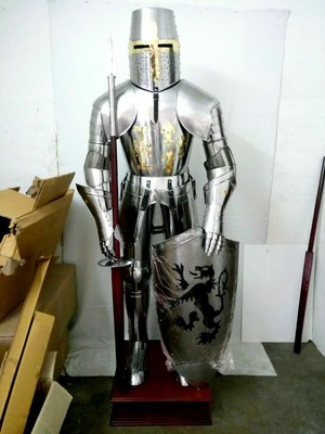 Combat 15th Siècle Demi Corps Knight Suit De Armor/Combat Médiévale Warrior Costume 